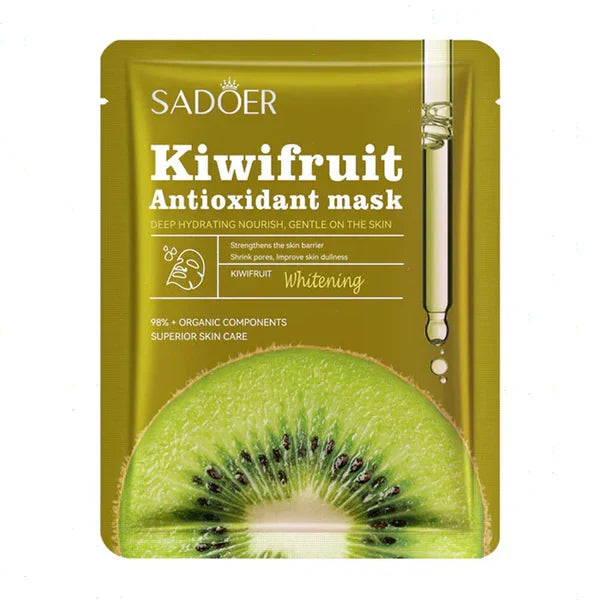Sadoer  Kiwifruit Antioxidant Facial Mask - 25gm - Buy Online in Pakistan at Cosmia.pk