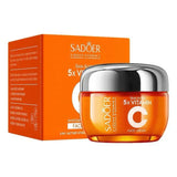 Sadoer 5x vitamin C Whitening Brightening Face Cream - 50g - Buy Online in Pakistan at Cosmia.pk