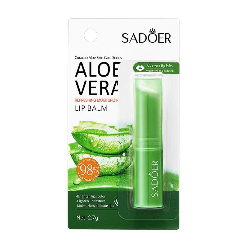 Sadoer Aloe Vera Lip Balm 2.7g - Buy Online in Pakistan at Cosmia.pk