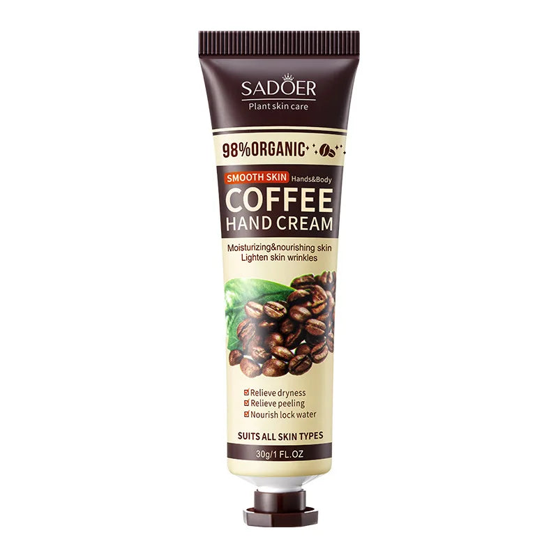 Sadoer Coffee Moisturizing Hand Cream - 30g - Buy Online in Pakistan at Cosmia.pk