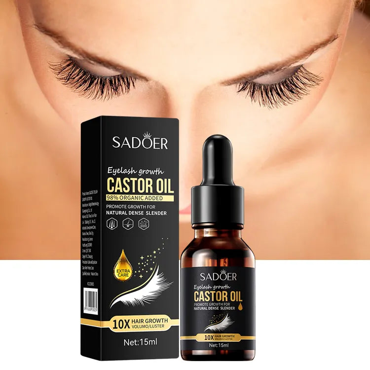 Sadoer Eyelash Growth Castor Oil - 15ml - Buy Online in Pakistan at Cosmia.pk
