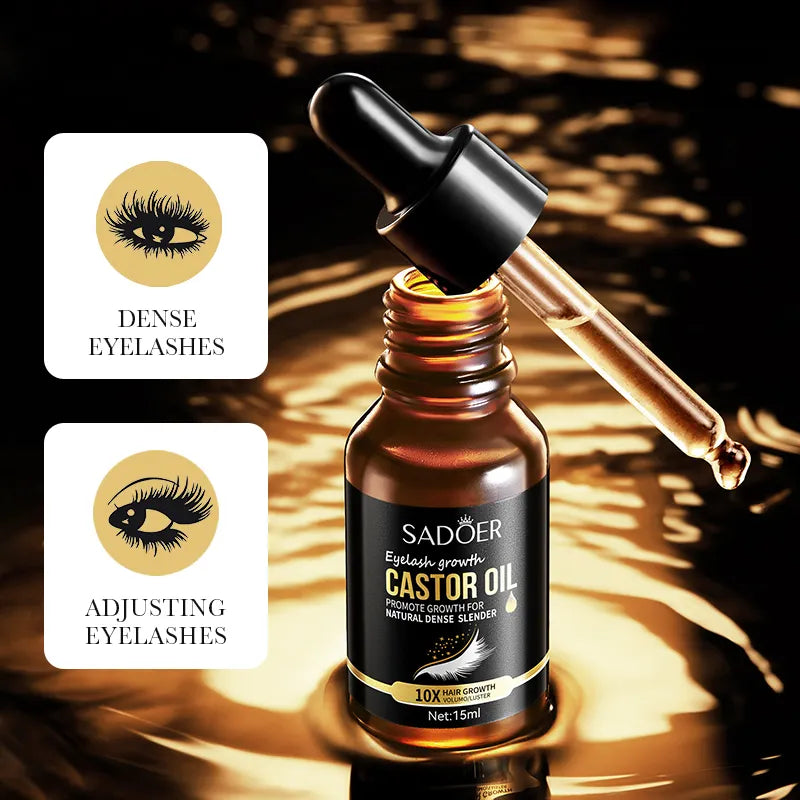 Sadoer Eyelash Growth Castor Oil - 15ml - Buy Online in Pakistan at Cosmia.pk