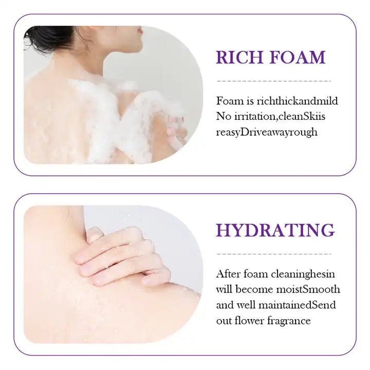 Sadoer Fragrance Luxury Series Lavender Silky Fresh Body Wash - 500ml - Buy Online in Pakistan at Cosmia.pk