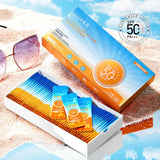 Sadoer SPF50 Sunscreen Cream Pack Of 50 Sachet In Box - Buy Online in Pakistan at Cosmia.pk