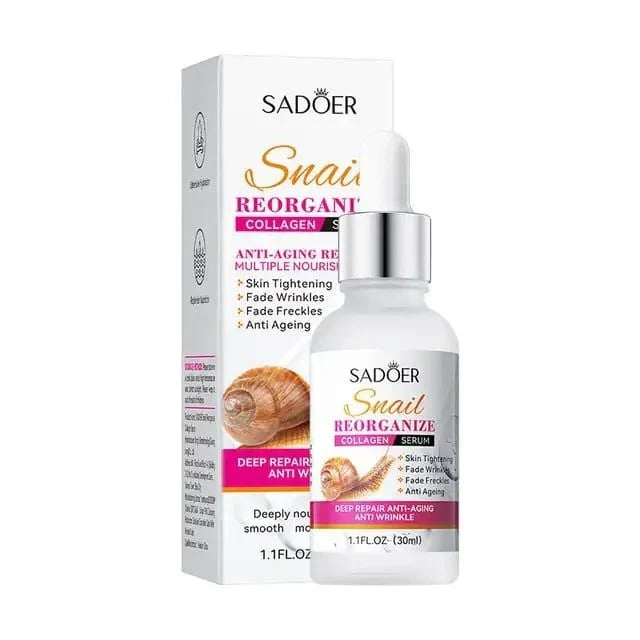 Sadoer Snail Reorganize Collagen Face Serum  -30ml - Buy Online in Pakistan at Cosmia.pk