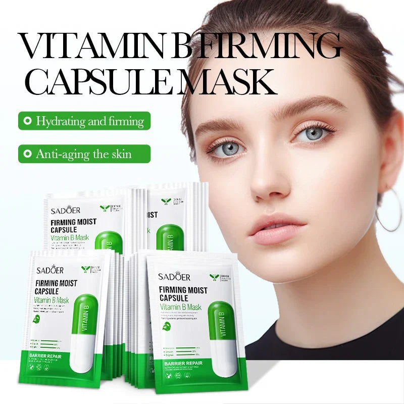 Sadoer Vitamin B Firming Moist Capsule Facial Sheet Mask - Buy Online in Pakistan at Cosmia.pk