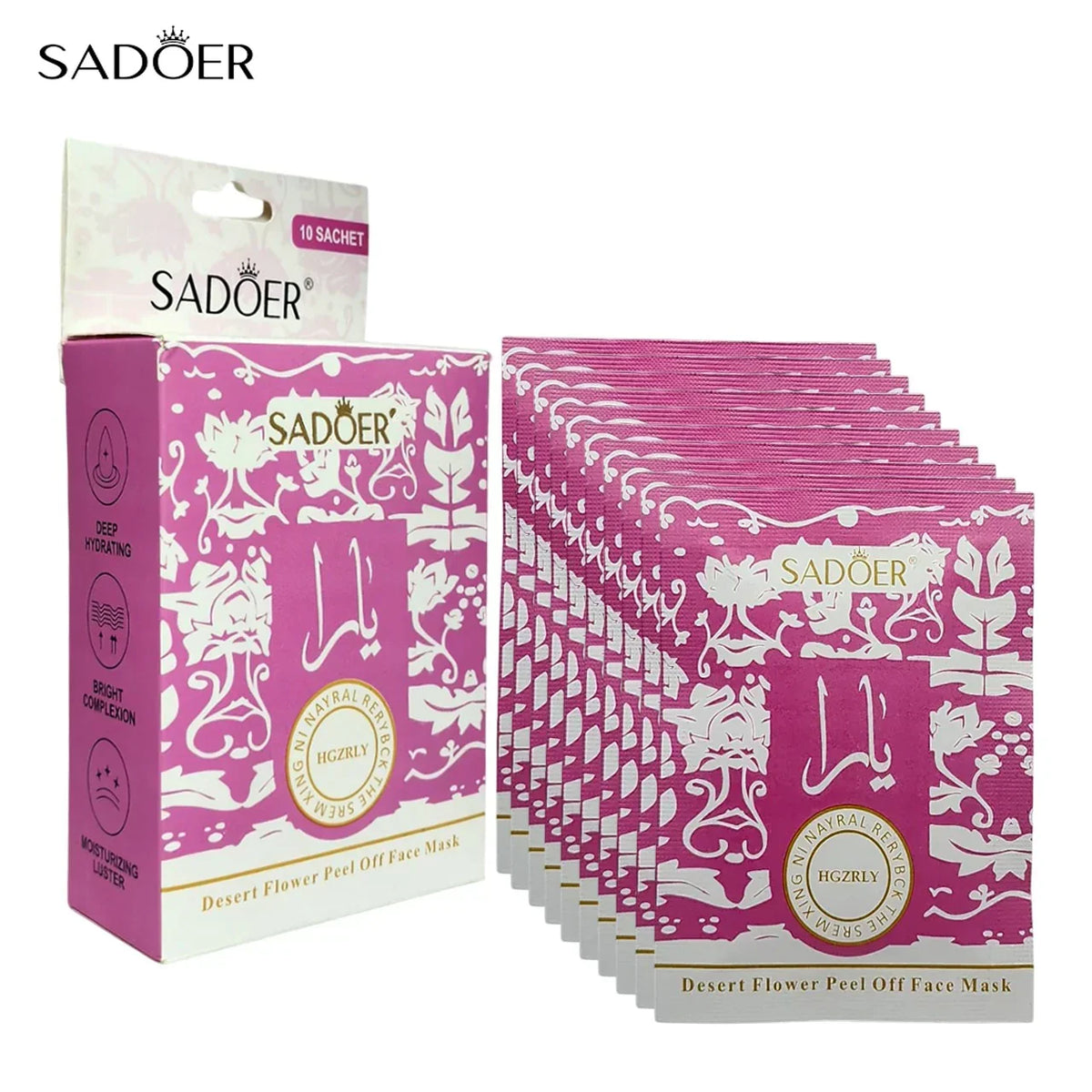 Sadoer Yara Peel Off Face Mask – Pack of 10 - Buy Online in Pakistan at Cosmia.pk