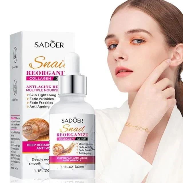 Sadoer Snail Reorganize Collagen Face Serum  -30ml - Buy Online in Pakistan at Cosmia.pk