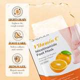 Sadoer Vitamin C Nicotinamide Moisturizing Foot Mask 35g - Buy Online in Pakistan at Cosmia.pk
