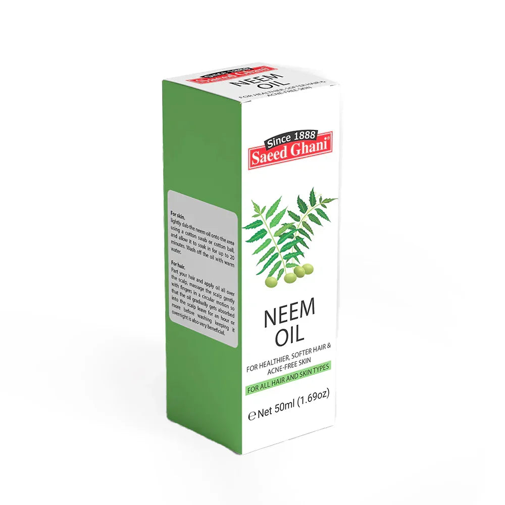 Saeed Ghani - Neem Oil - 50ml - Buy Online in Pakistan at Cosmia.pk