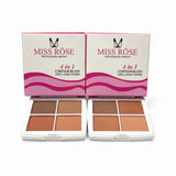 Miss Rose 4 in 1 Contour-Blush Palette - Buy Online in Pakistan at Cosmia.pk