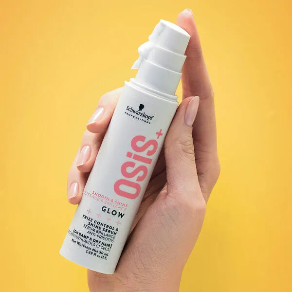Schwarzkopf Osis+ Glow Frizz Control & Shine Serum - 50ml - Buy Online in Pakistan at Cosmia.pk