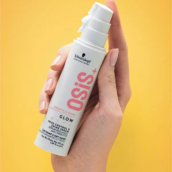 Schwarzkopf Osis+ Glow Frizz Control & Shine Serum - 50ml - Buy Online in Pakistan at Cosmia.pk