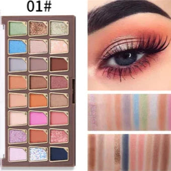 Miss Rose Eyeshadow - 24-Color - Buy Online in Pakistan at Cosmia.pk