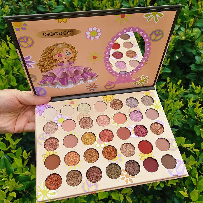 Igoodco Beauty For Ever 35 Color Eyeshadow Palette - Buy Online in Pakistan at Cosmia.pk