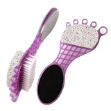 4 in 1 Foot File with Pedicure and Manicure Brush - Buy Online in Pakistan at Cosmia.pk