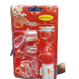 Miss Lucy TransParent Artificial Nails With Glue 40 PCS - Buy Online in Pakistan at Cosmia.pk
