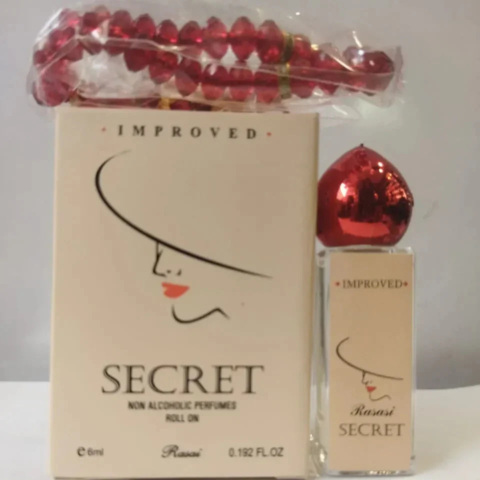 Secret By Rasasi Attar with Tasbeeh - 6ml - Buy Online in Pakistan at Cosmia.pk