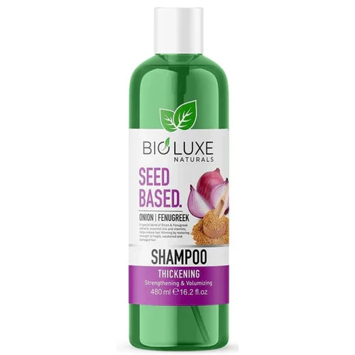 Bioluxe Naturals Seed-Based Shampoo 480ml - Buy Online in Pakistan at Cosmia.pk