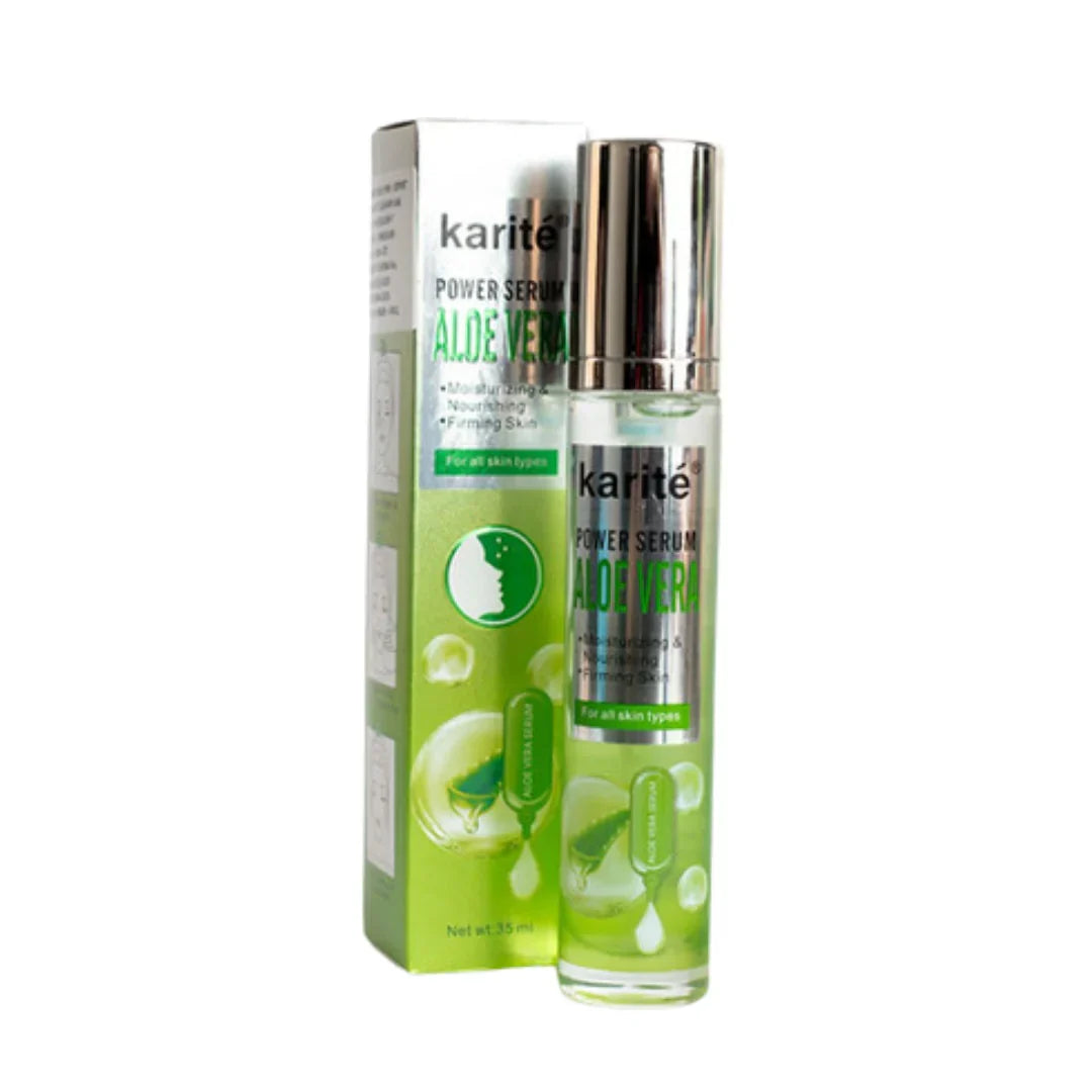 Original Karite Power Aloe Vera Moisturizing Serum - 35ml - Buy Online in Pakistan at Cosmia.pk
