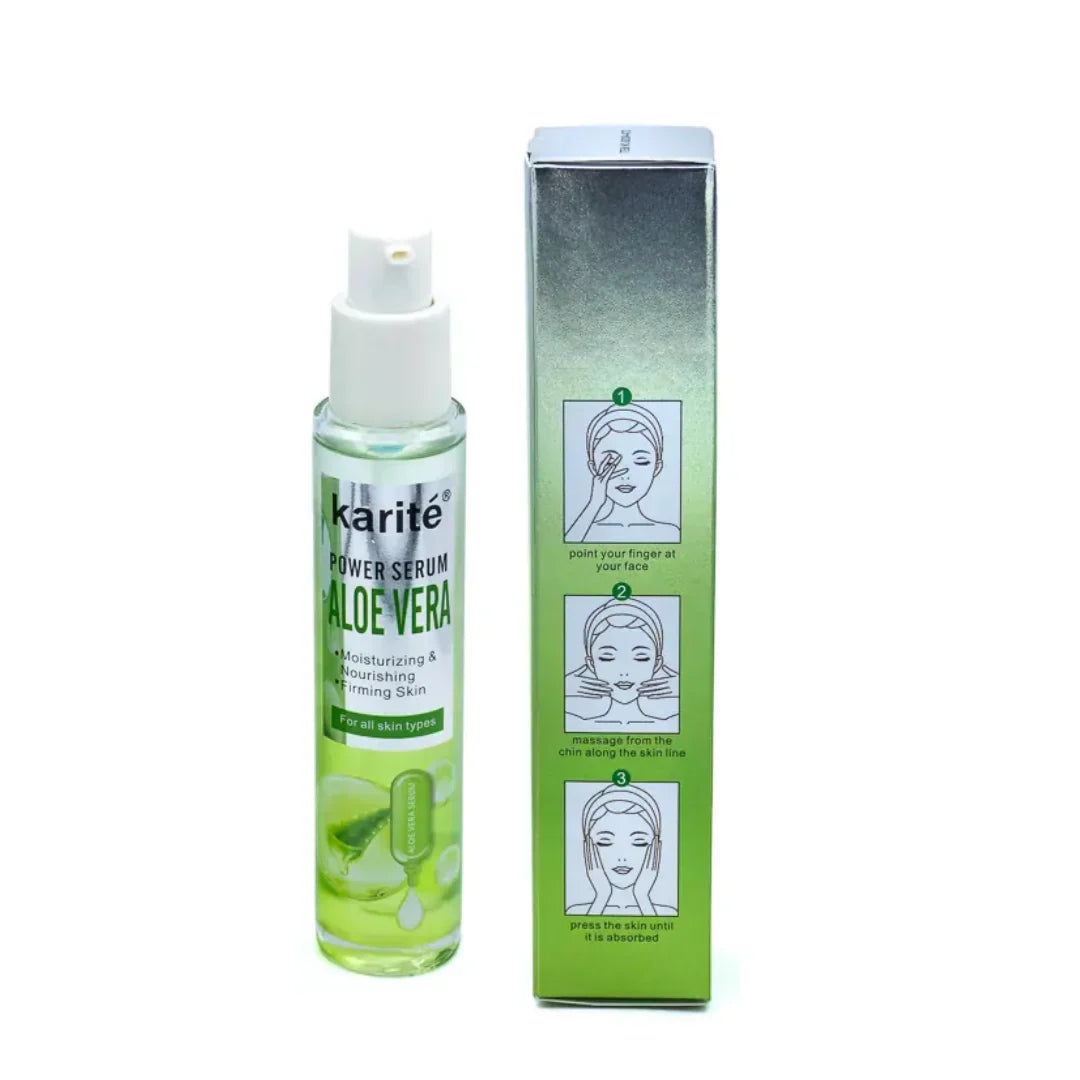 Original Karite Power Aloe Vera Moisturizing Serum - 35ml - Buy Online in Pakistan at Cosmia.pk