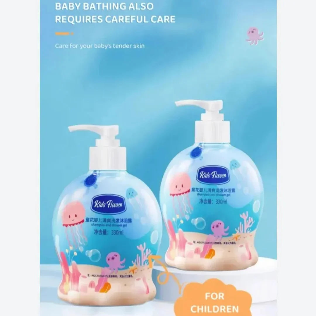 Kids Flower Shampoo And Shower Gel 2 in 1 For Only Kids 330-ml - Buy Online in Pakistan at Cosmia.pk