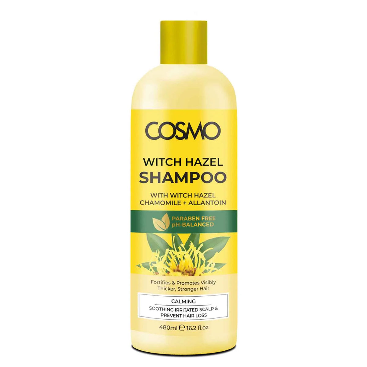 Cosmo Witch Hazel Shampoo - 480ml - Buy Online in Pakistan at Cosmia.pk