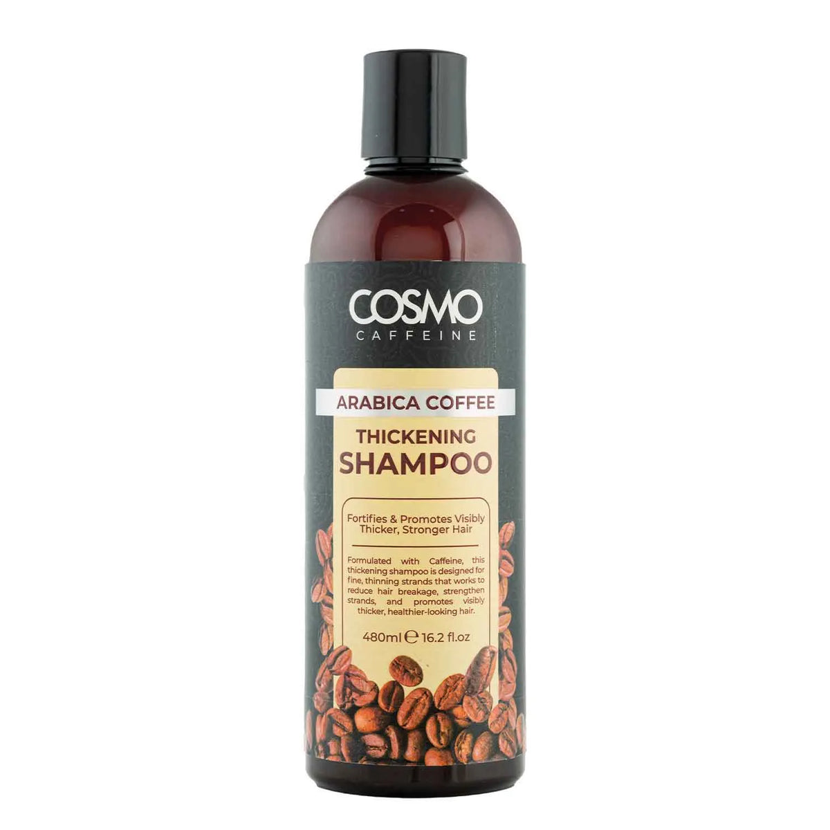 Cosmo Arabica Coffee Thickening Shampoo - 480ml - Buy Online in Pakistan at Cosmia.pk