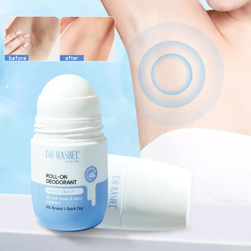 Dr. Rashel Shave Enjoy Roll-On Deodorant 48H Protection - 50ml - Buy Online in Pakistan at Cosmia.pk