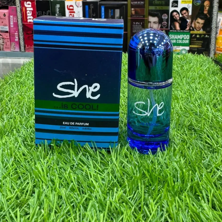 She Is Cool Eau De Perfume 25ml - Buy Online in Pakistan at Cosmia.pk