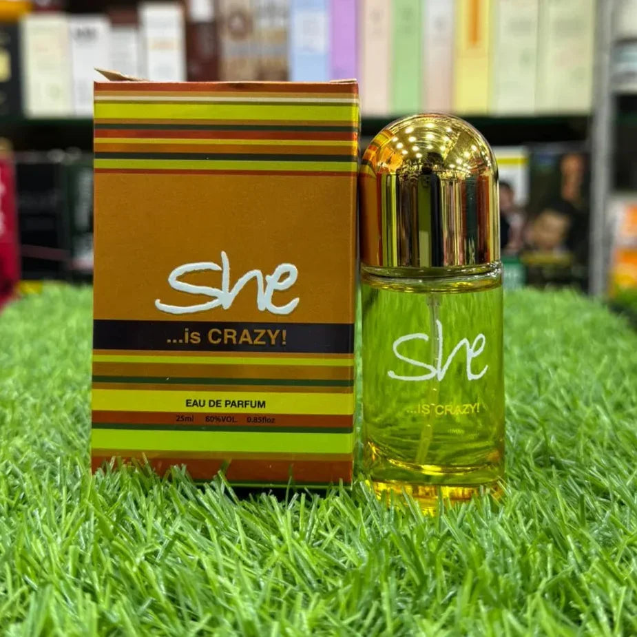 She Is Crazy Eau De Perfume 25ml - Buy Online in Pakistan at Cosmia.pk