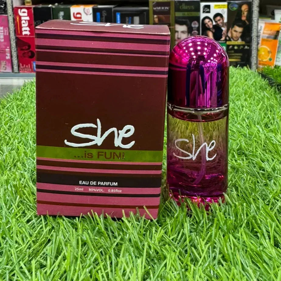 She Is Fun Eau De Perfume 25ml - Buy Online in Pakistan at Cosmia.pk