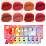 She Loves 8 Pcs Mini Candy Matte Lipstick Set - Buy Online in Pakistan at Cosmia.pk