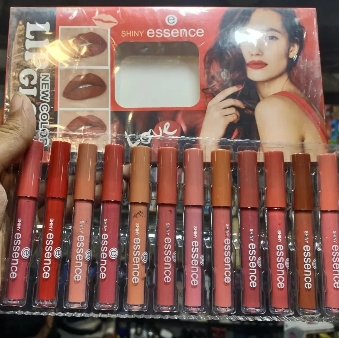 Shiny Essence Lip Gloss Pack Of 12 - Buy Online in Pakistan at Cosmia.pk