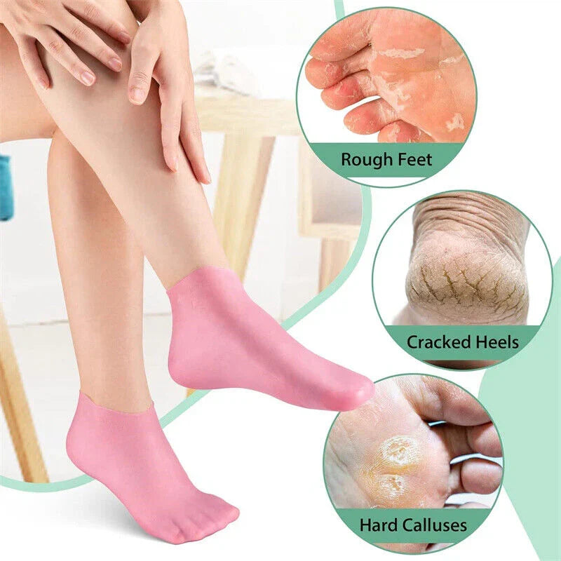 Silicon Moisturizing Gel Socks - Buy Online in Pakistan at Cosmia.pk
