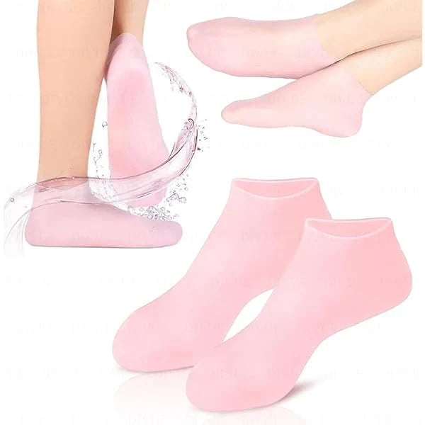 Silicon Moisturizing Gel Socks - Buy Online in Pakistan at Cosmia.pk