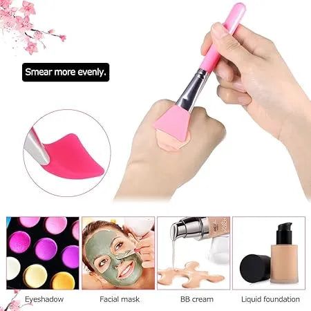 Silicone Multifunctional Facial Mask Brush - Buy Online in Pakistan at Cosmia.pk