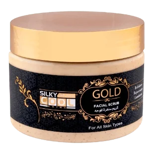 Silky Cool Gold Facial Scrub 350ml - Buy Online in Pakistan at Cosmia.pk