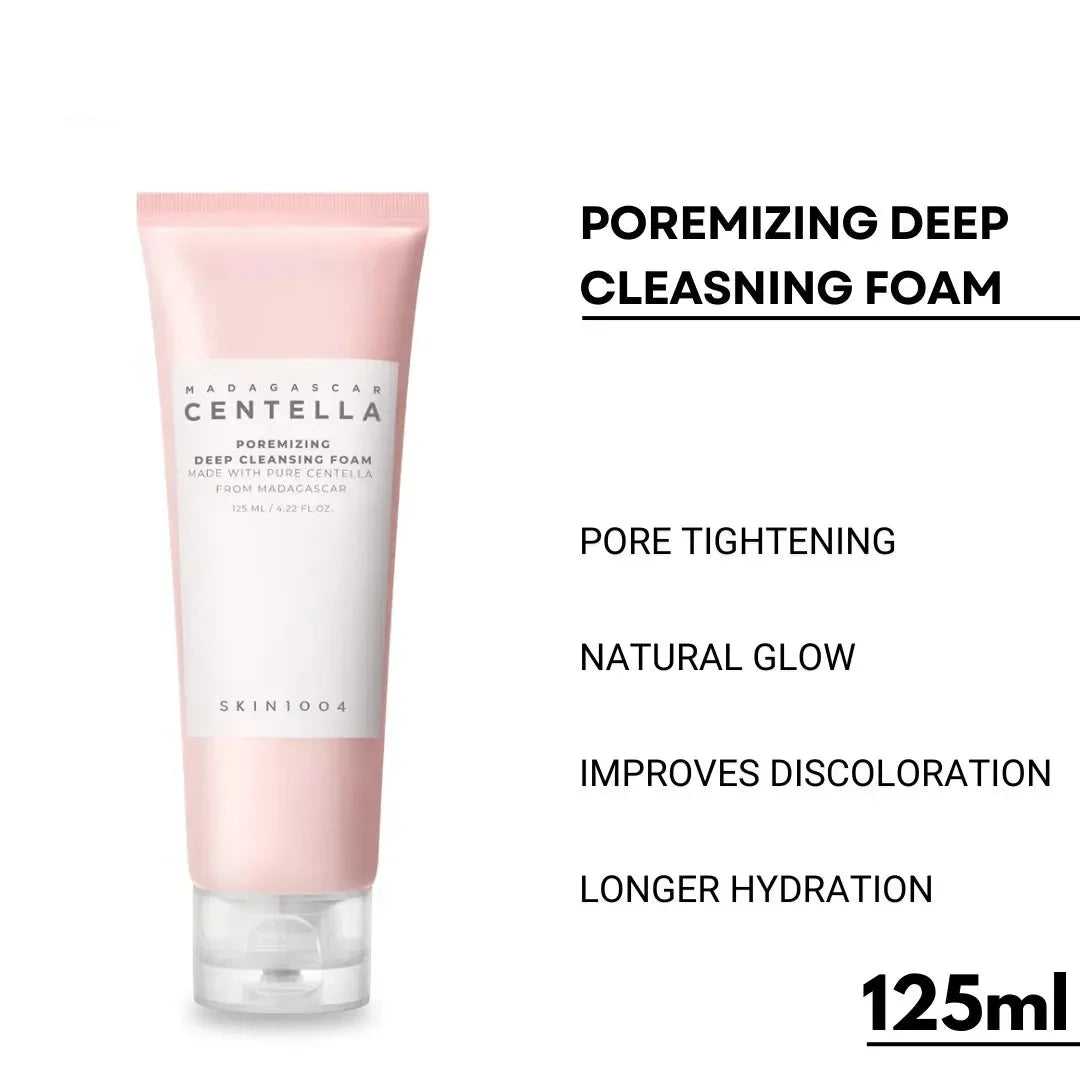 SKIN1004 Madagascar Centella Poremizing Deep Cleansing Foam - 125ml - Buy Online in Pakistan at Cosmia.pk
