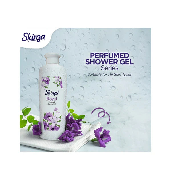 Skinza Perfumed Shower Gel (Royal) 250ML - Buy Online in Pakistan at Cosmia.pk