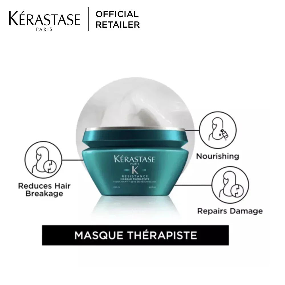 Kerastase Resistance Therapiste Hair Masque 200ml - Buy Online in Pakistan at Cosmia.pk