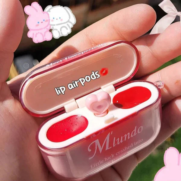 Miundo AirPods Lip Mousse & Lip Balm Set - Buy Online in Pakistan at Cosmia.pk
