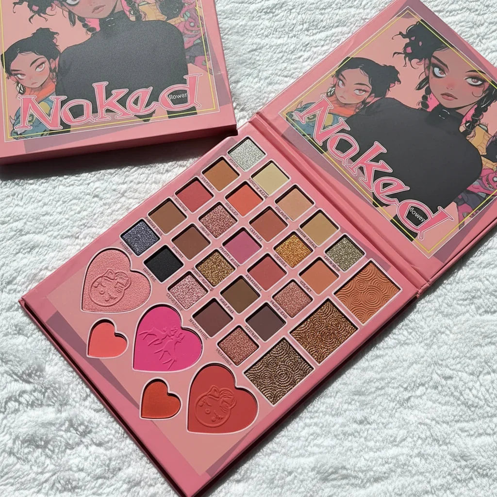 Naked 3in1 Palette - Eyeshadow + Blush + Highlighter - Buy Online in Pakistan at Cosmia.pk