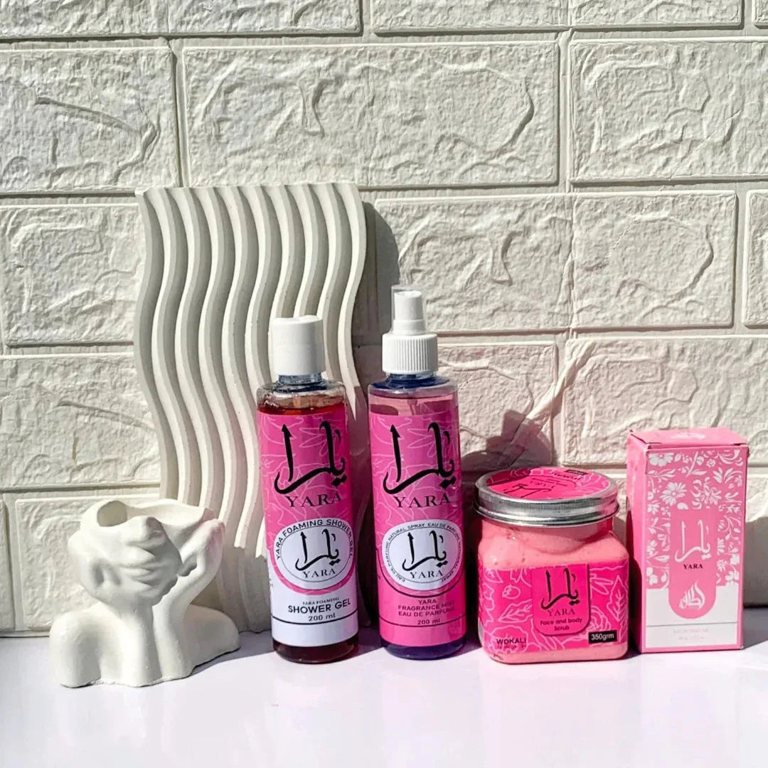 Yara Pack of 04 Luxury Body Care & Fragrance Set - Buy Online in Pakistan at Cosmia.pk