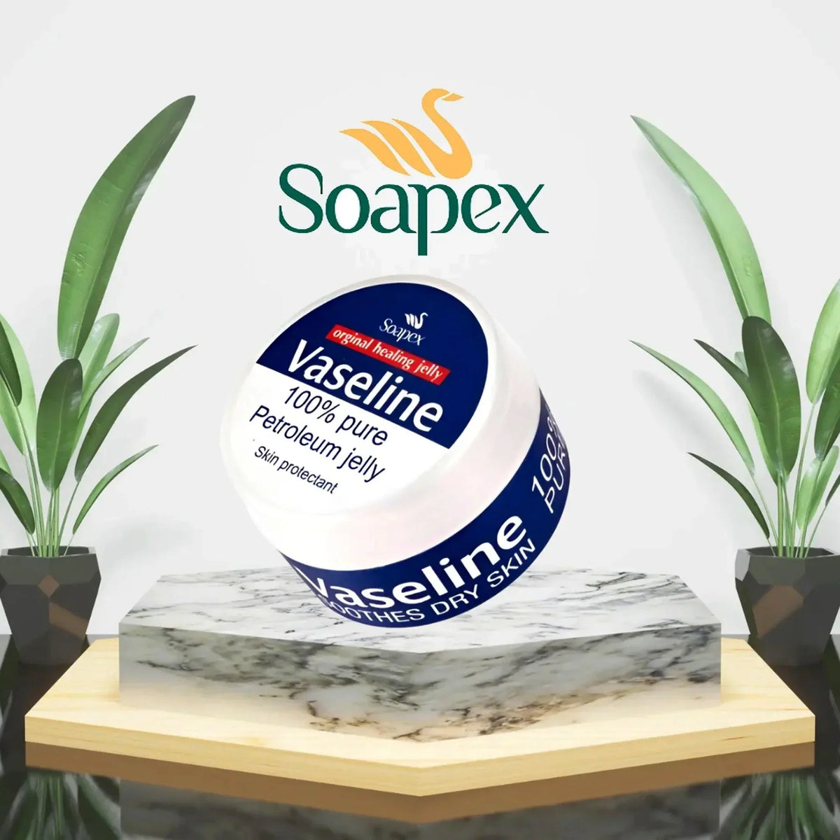 Soapex Vaseline Petroleum Jelly - 90ml - Buy Online in Pakistan at Cosmia.pk