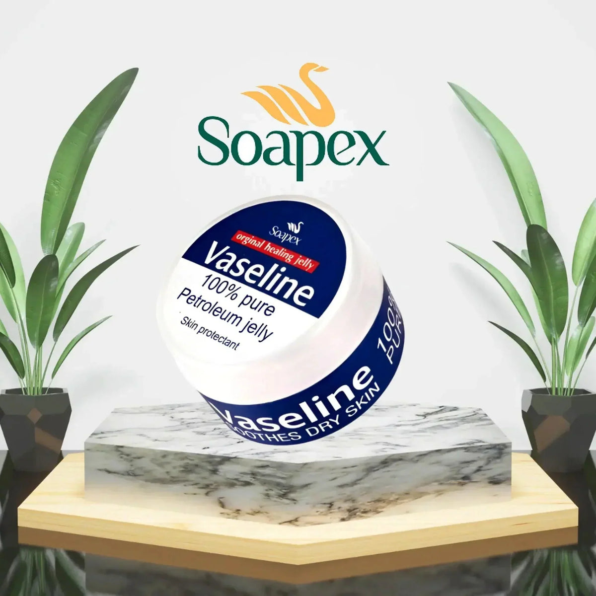 Soapex Vaseline Petroleum Jelly - 90ml - Buy Online in Pakistan at Cosmia.pk
