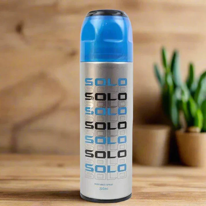 Freshrite Solid Blue Solo Body Spray - 200ml - Buy Online in Pakistan at Cosmia.pk