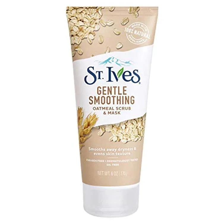 St. Ives Nourish & Smooth Oatmeal Scrub & Mask - Buy Online in Pakistan at Cosmia.pk