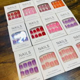 Stylish Artifical Nails With Free sticker (24 Pcs) - Buy Online in Pakistan at Cosmia.pk