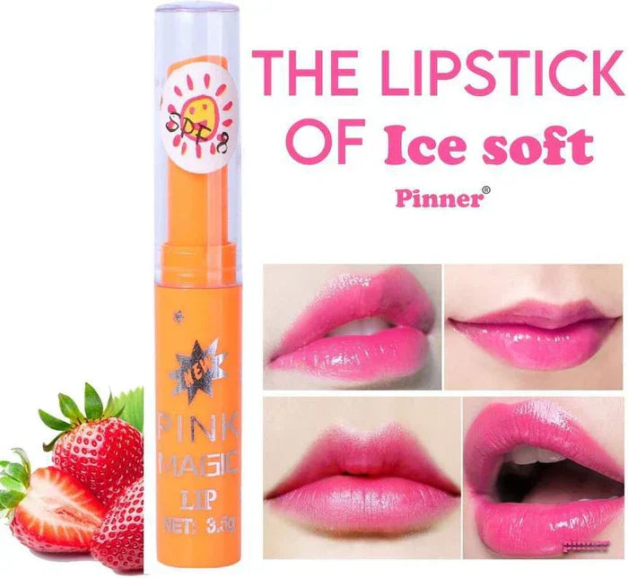 Pink Magic Color Changing Lip Balm - Sun Flower - Buy Online in Pakistan at Cosmia.pk